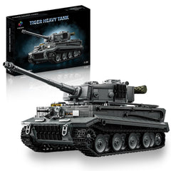 Honchoes Tiger I tank building set assembly detail for collectors