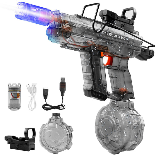 Honeasort electric water gun with 800ml capacity ready for pool battles