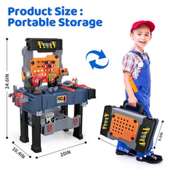 Honeystar Kids Tool Bench wrenches and pliers for versatile pretend repairs