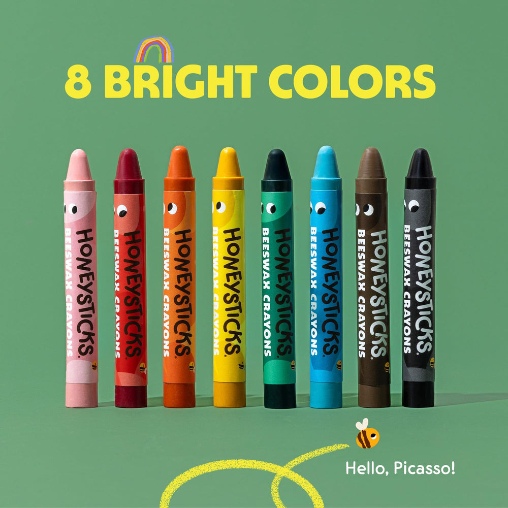 Honeysticks Jumbo Crayons ideal for preschool art activities