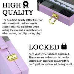 HONGSHUYEE premium felt playing field ensures smooth moves and quiet play.