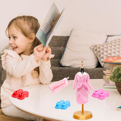 HONLAELLA doll slippers for tiny stepping during playtime.