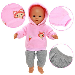 HONLAELLA easy-to-wear doll clothes to help kids dress dolls independently