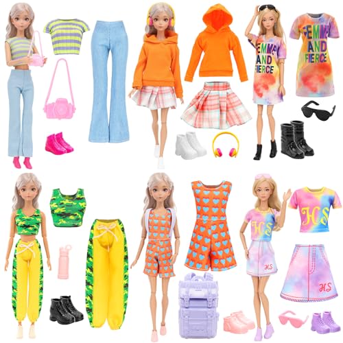 Honlaella fashion accessories pack for dolls, completes multiple ensembles