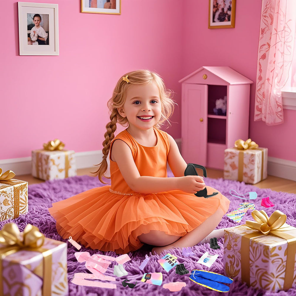 HONLAELLA shoes set includes sneakers and boots to complete outfits.