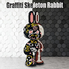 Honlanch micro building blocks kit in graffiti design offers satisfying assembly