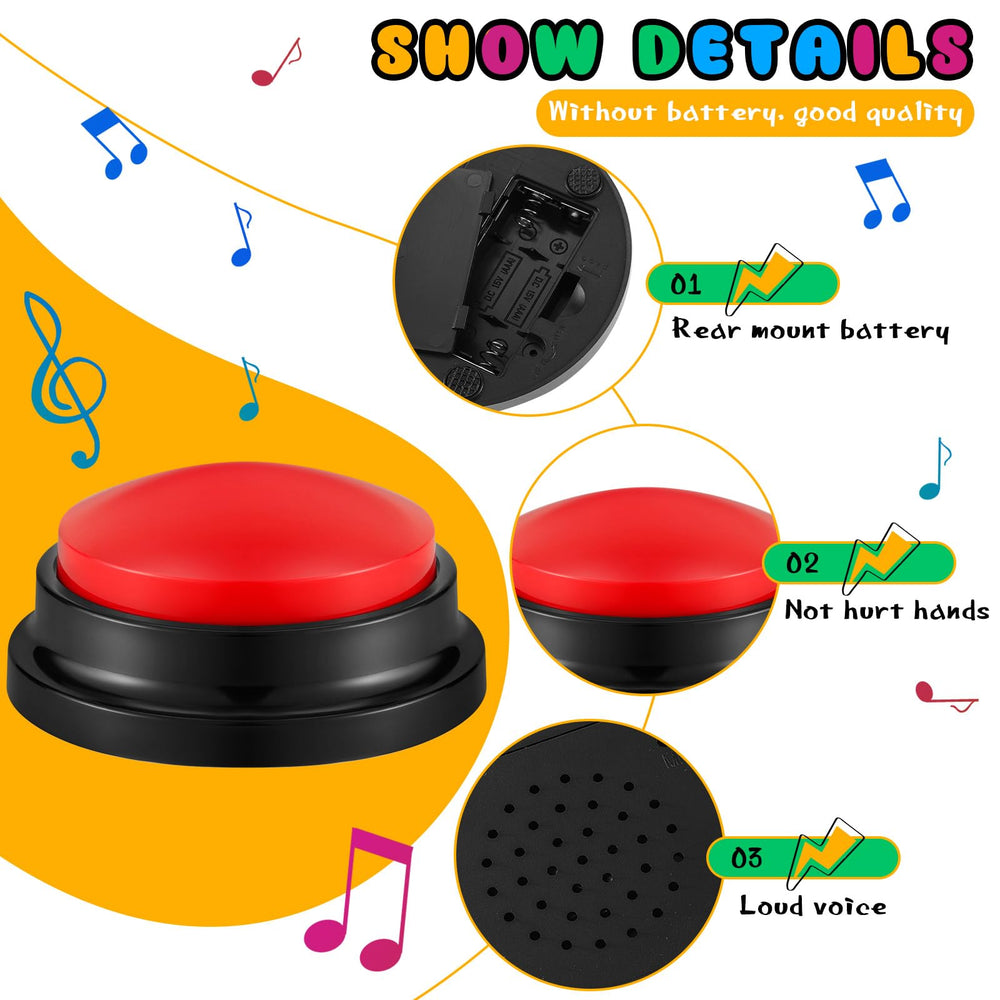 Honoson bright color buzzer set enhances classroom participation.