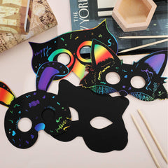 Honoson DIY arts and crafts with masks for imaginative play.