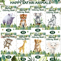 Honoson coloring books 12 double-sided pages offer ample coloring space.