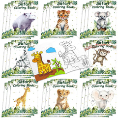 Honoson coloring books jungle animals covers are ideal for party favors.