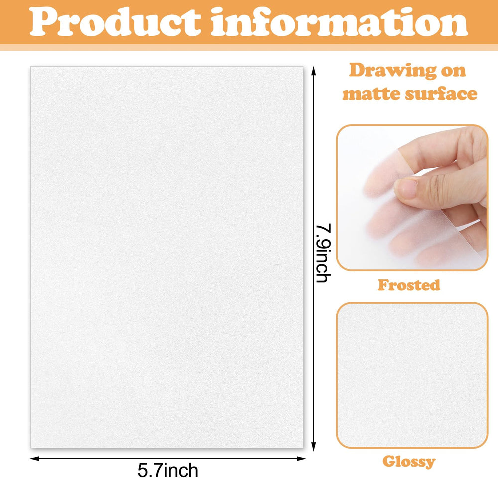 Before baking, designs on HONSIO shrink sheets showcase your drawing ideas.