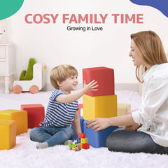 Hoohtoot giant blocks promote cooperative building and open-ended play