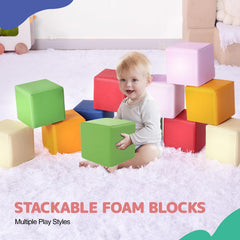 Hoohtoot soft indoor playset supports creative construction during rainy days