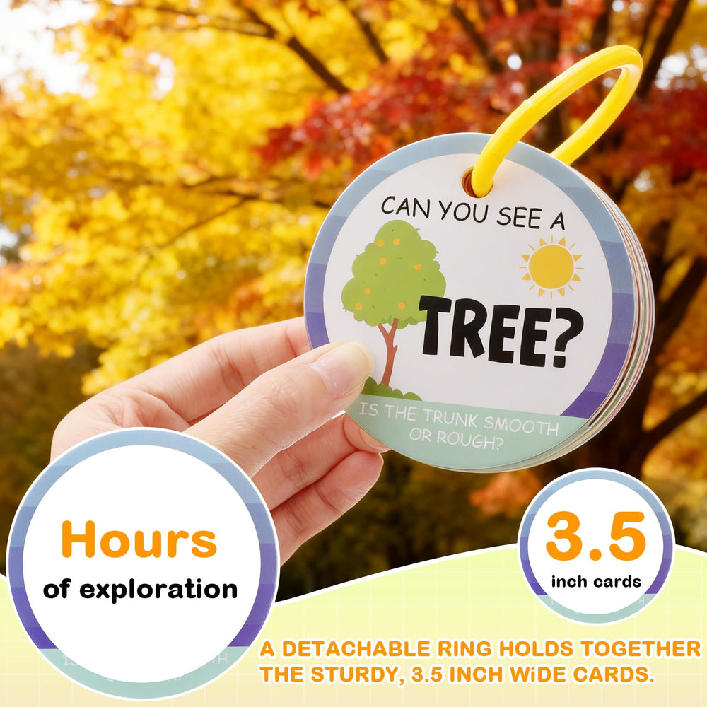 Hoolerry prompts guide outdoor questions to encourage early conversation and discovery