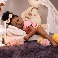 HOOMAI lifelike reborn doll with birth certificate and outfit, perfect for pretend play records.