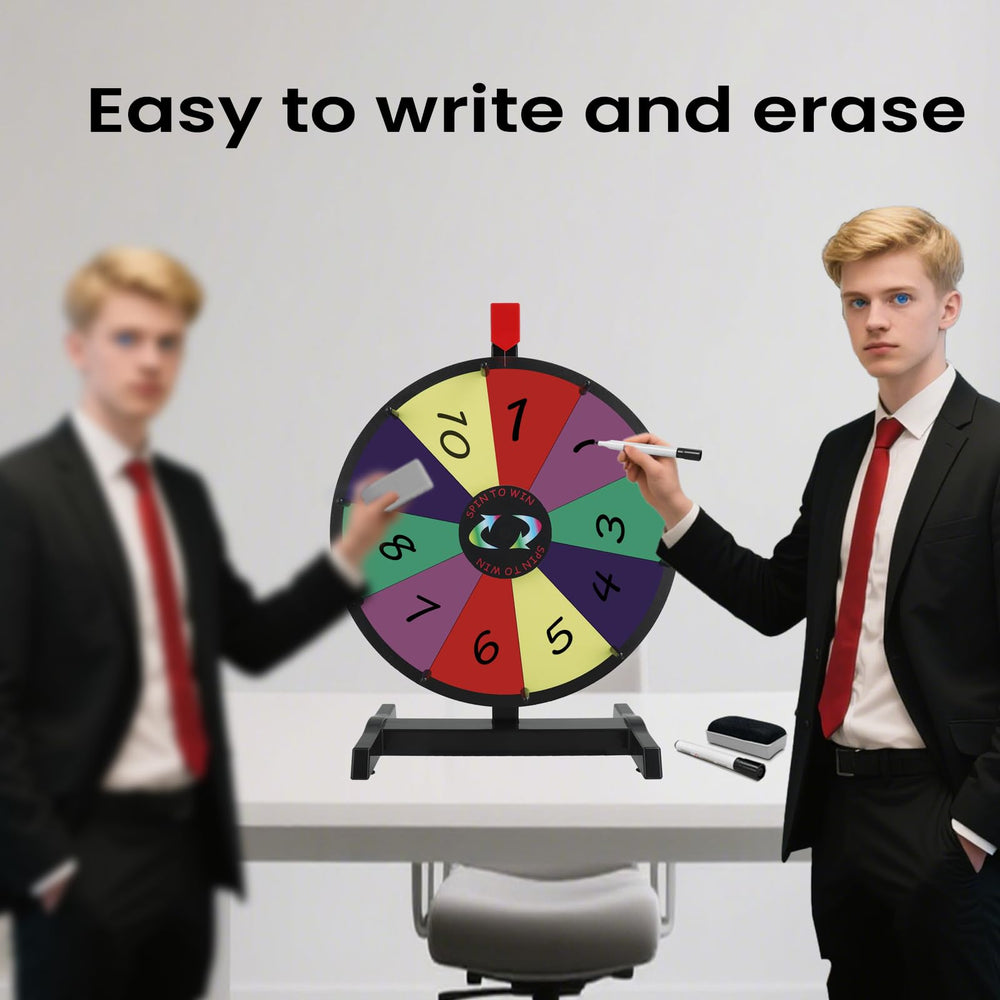Hooomyai prize wheel detachable design for easy transport