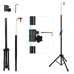 Hooomyai stable metal tripod ensures steady spins during crowds.