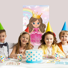 Hooqict decorative princess table setup elevating party décor
