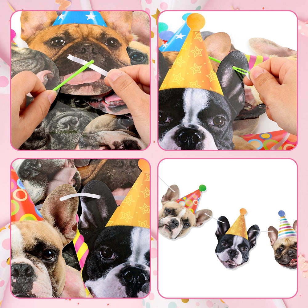 Hooqict puppy party decor brightens living rooms and party spaces