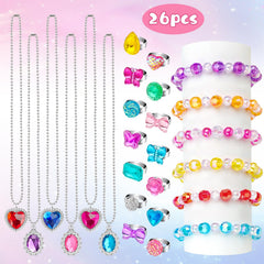 Hooqict bracelets with colorful beads ideal for mixing and matching outfits.