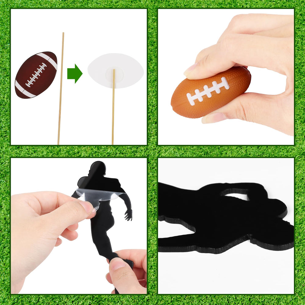 Hooqict referee shirt toppers evoke sportsmanship on mini desserts
