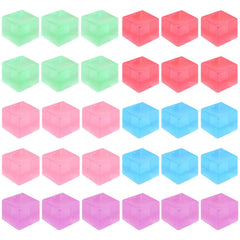 Hooqict stress cube set in 20 colors for focused work and play