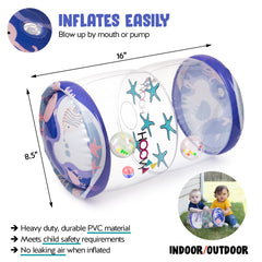 Hoovy easy-inflate-deflate design simplifies setup for caregivers.