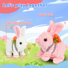 Hopearl hopping rabbit portable 7-inch size is travel-friendly