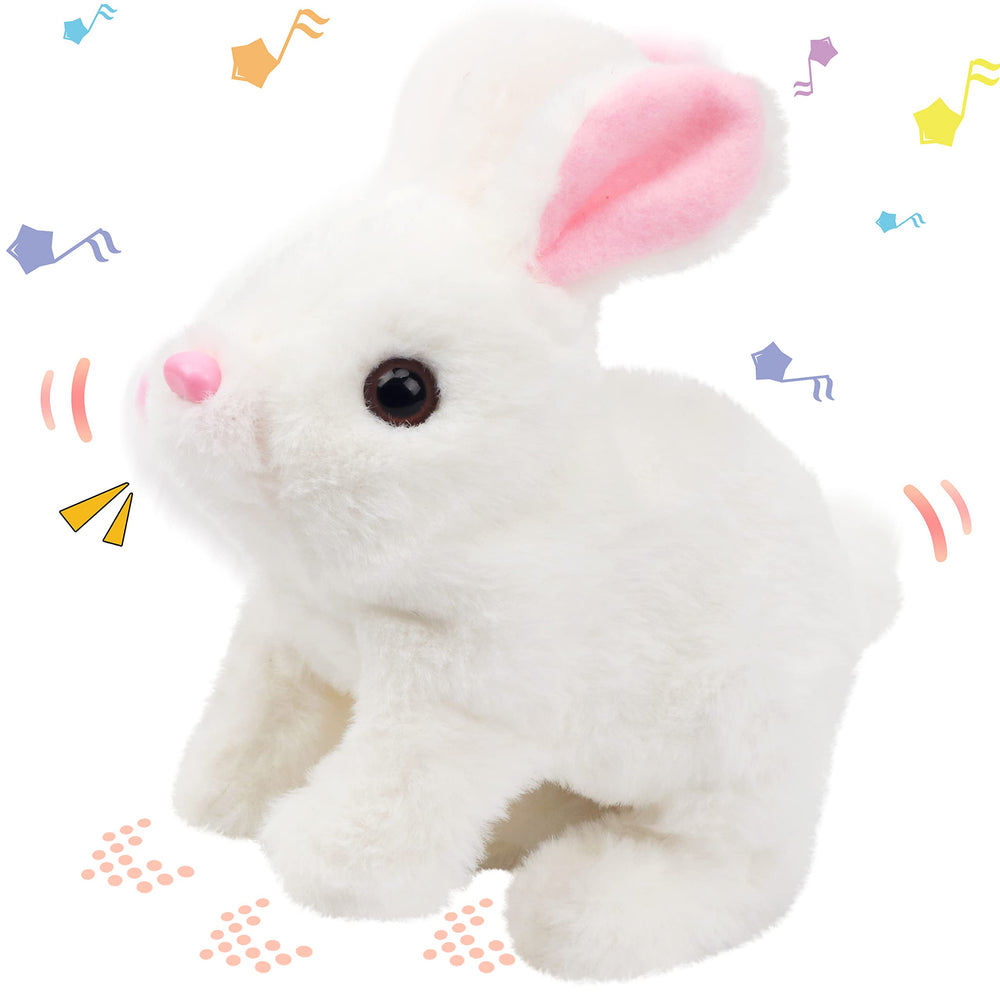Hopearl Hopping Rabbit toy walking motion for active play and exploration.