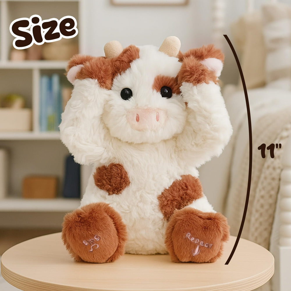 Hopearl Peek A Boo Cow repeat function supports language imitation
