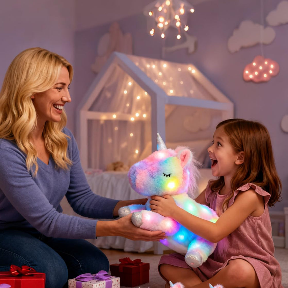 Hopearl unicorn requires 3 AAA batteries not included