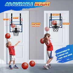 HopeRock adjustable-height hoop ready for growing players