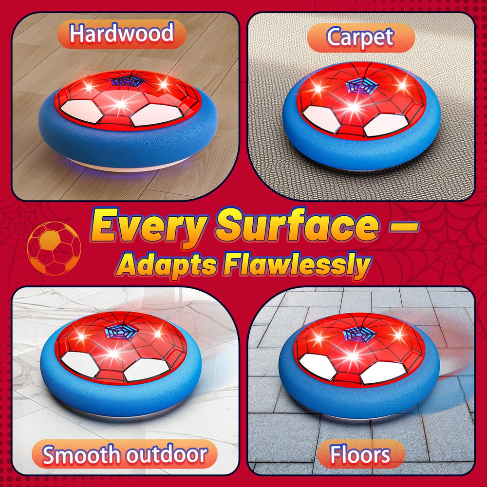 HopeRock hover ball uses replaceable batteries for flexible power options