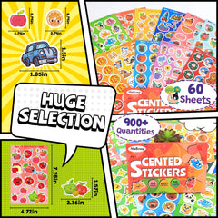 HORIECHALY Christmas theme stickers add festive decor for kids.