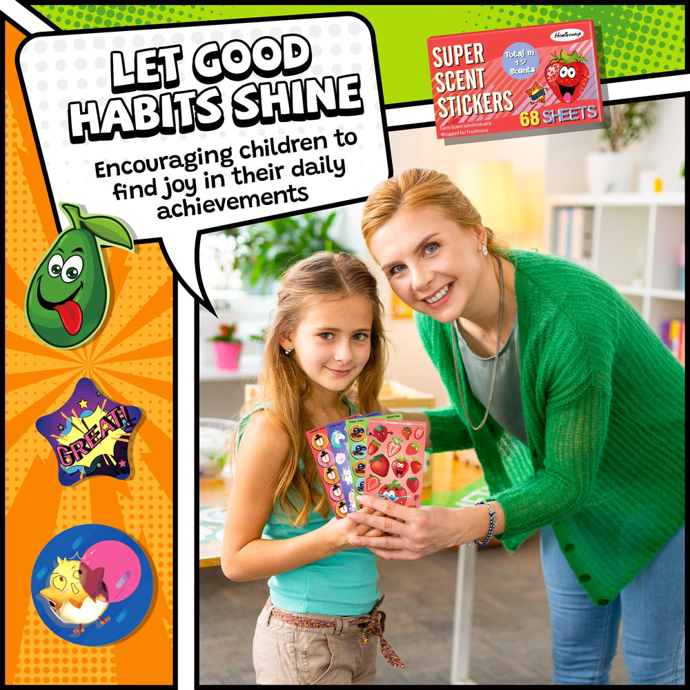 HORIECHALY family activity stickers promote shared crafting time