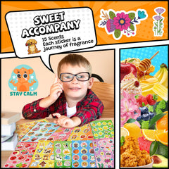HORIECHALY Scratch and Sniff designs offer sensory fun for curious learners.