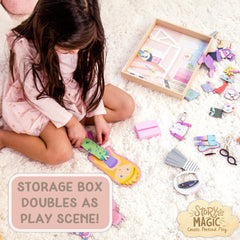 Horizon Story Magic doll stand supports upright play and storytelling scenes.