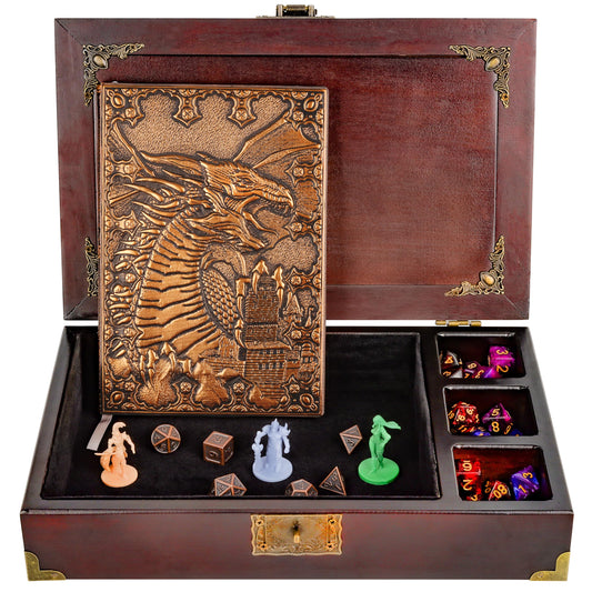 HORNATE DND dice tray starter set, compact surface for focused tabletop sessions.