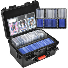 HOSOCASE Sports Card Case front view showing sturdy storage box for 300+ slabs