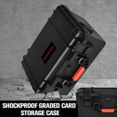 HOSOCASE Sports Card Case IP67 shell guards cards against dust and water