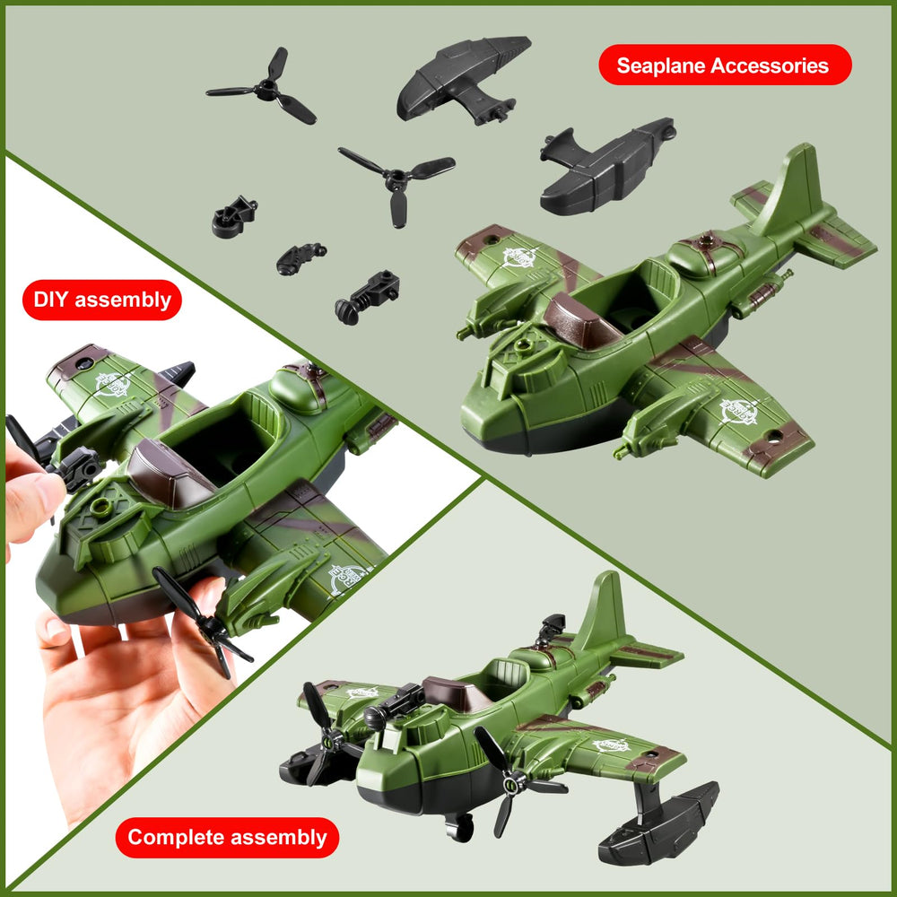 HOSPONY army men figures with camo enhance poseable battle scenes.
