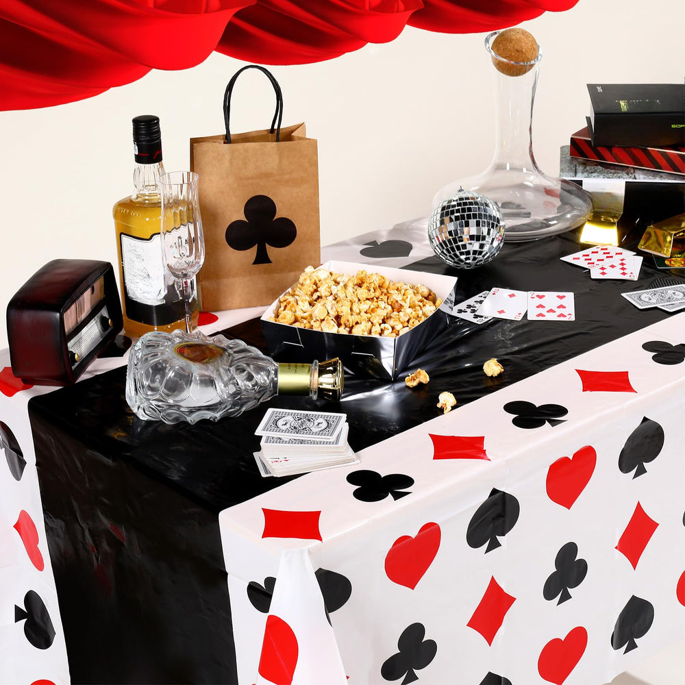 Hosuly casino theme pattern promotes authentic poker night ambiance.