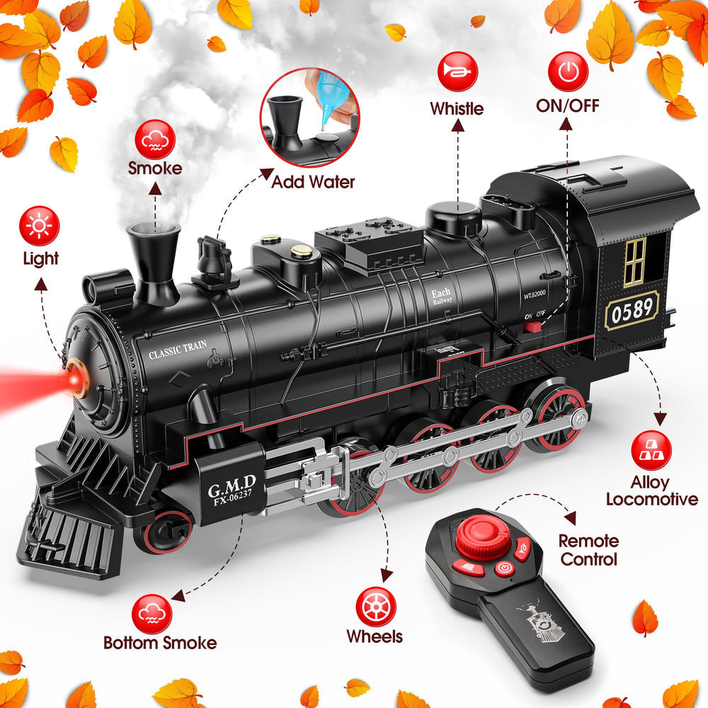Hot Bee coal carriage paired with locomotive for authentic set