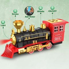 Hot Bee train set passenger coach and track layout for easy assembly.