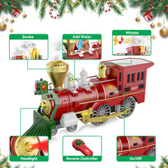 Hot Bee train set showing a circular track layout for easy setup.