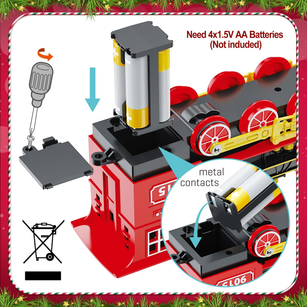 Hot Bee train toy durable ABS plastic for safe, long-lasting play.