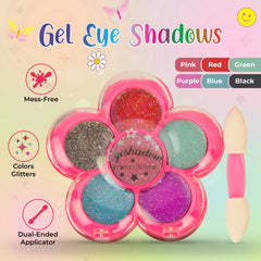 Hot Focus Toddler Makeup Kit applicator included for easy, kid-friendly application