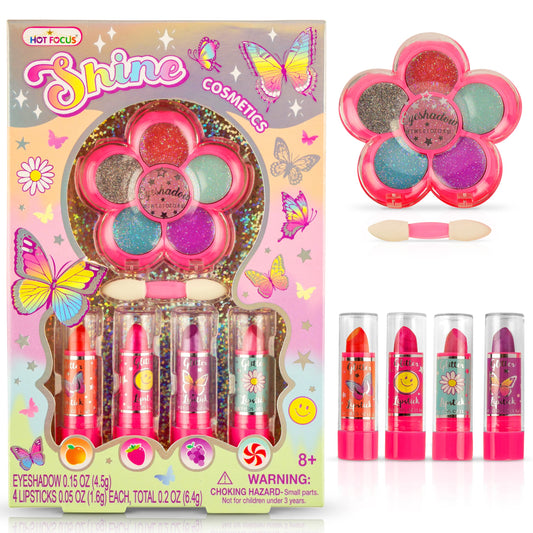 Hot Focus Toddler Makeup Kit unicorn eyeshadow palette for imaginative play
