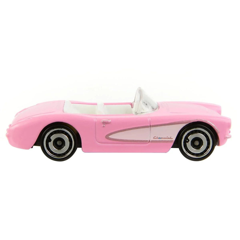 Hot Wheels 1956 Corvette pink die-cast metal build durable for display