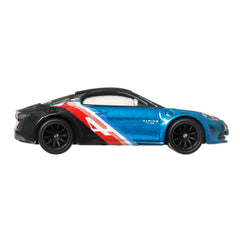 Hot Wheels Alpine A110 roof details showcasing precise casting